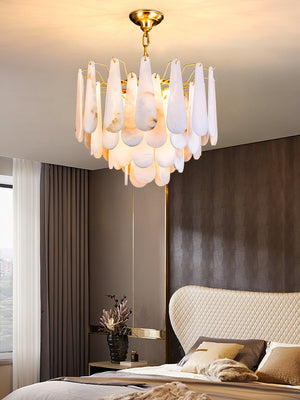 Leon Alabaster Chandelier