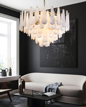 Leon Alabaster Chandelier