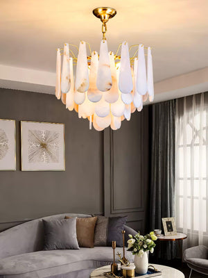 Leon Alabaster Chandelier