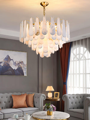 Leon Alabaster Chandelier