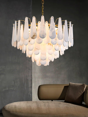 Leon Alabaster Chandelier