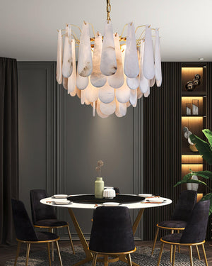 Leon Alabaster Chandelier