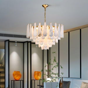 Leon Alabaster Chandelier