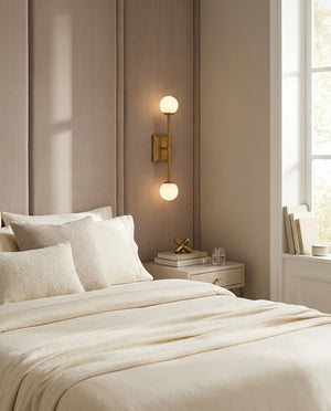 Leviano Brass Wall Sconce