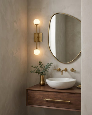 Leviano Brass Wall Sconce