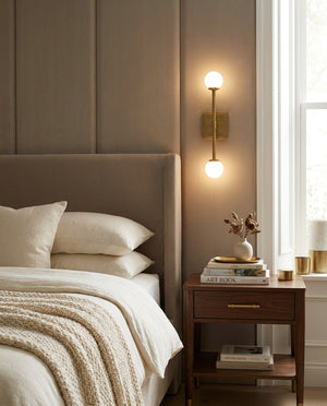 Leviano Brass Wall Sconce