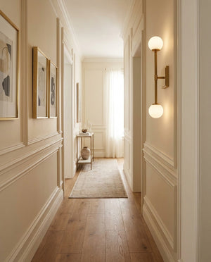 Leviano Brass Wall Sconce