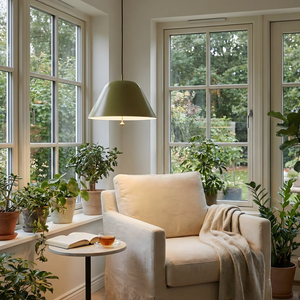 Lámpara colgante levitada