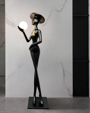 Lexa Sculpture Floor Lamp