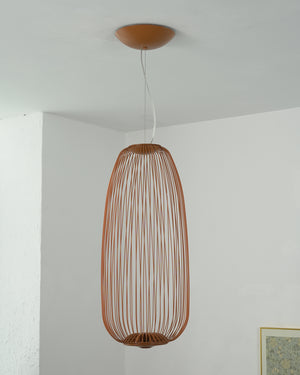 Lightweight Spokes Cage Pendant Lamp