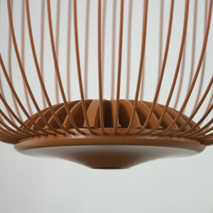 Lightweight Spokes Cage Pendant Lamp
