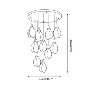 Lilium Drop Chandelier