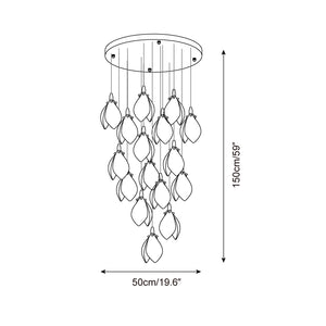 Lilium Drop Chandelier