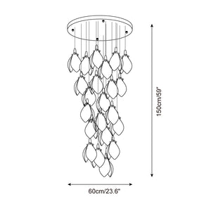 Lilium Drop Chandelier