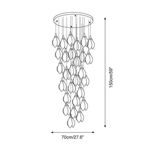 Lilium Drop Chandelier