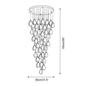 Lilium Drop Chandelier