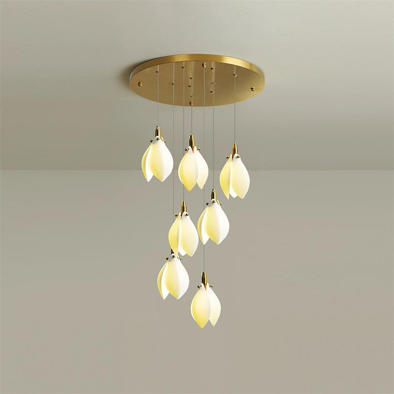 Lilium Drop Chandelier – detail 19