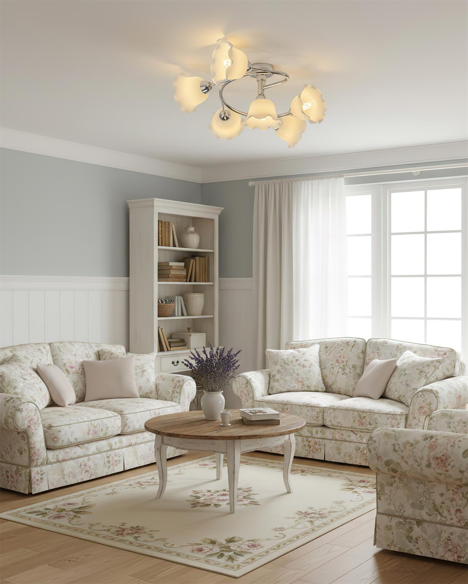 Lily Cascade Ceiling Lamp