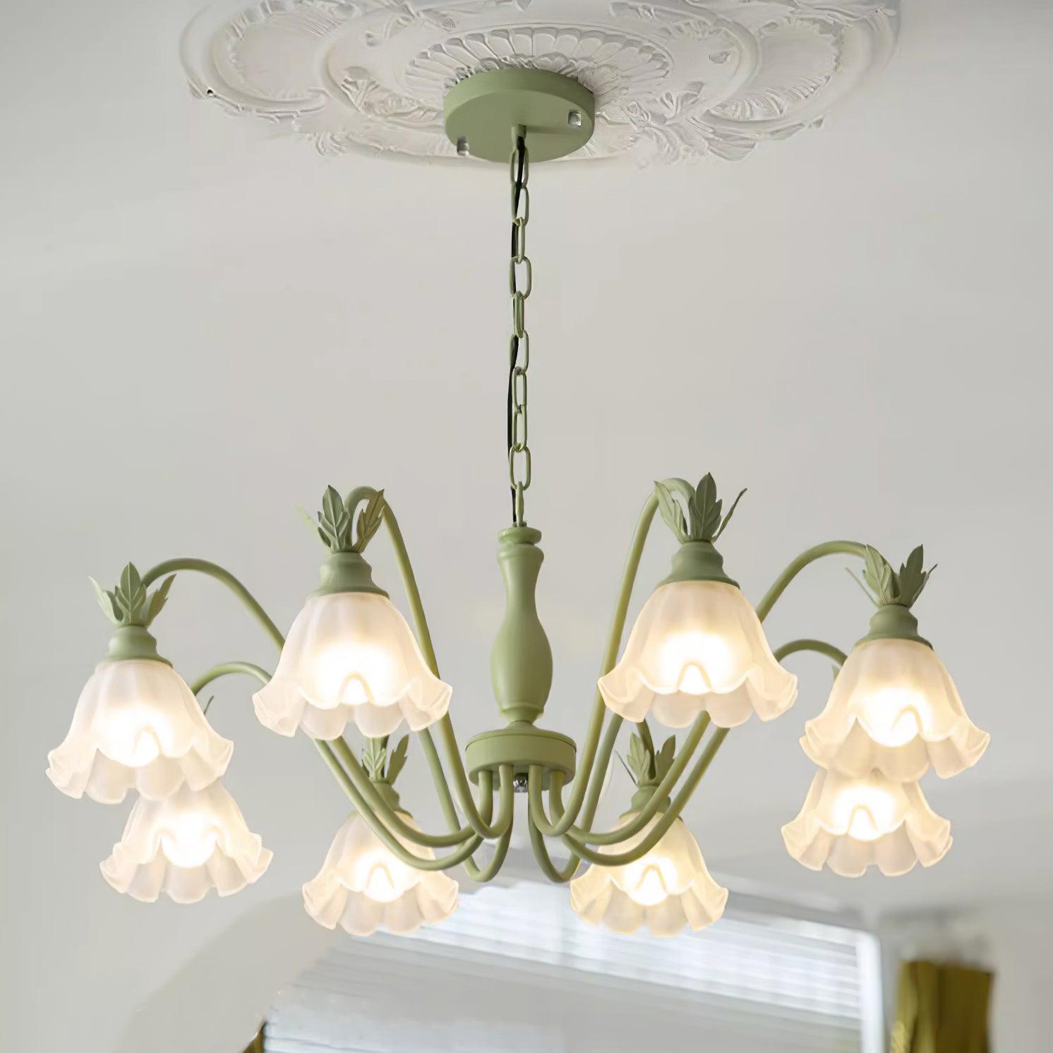 Lily Giro Floral Chandelier