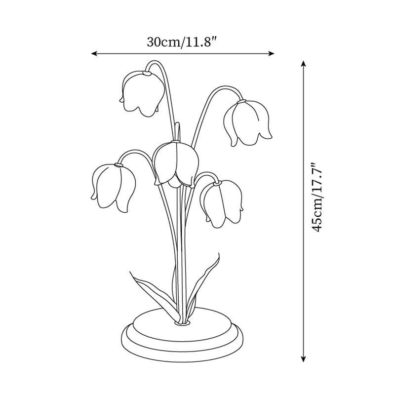 Lily Valley Table Lamp