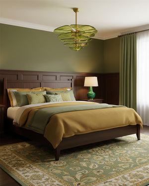 Lilypad Glass Chandelier