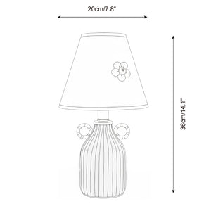 Lime Twirl Table Lamp