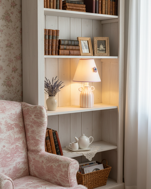 Lime Twirl Table Lamp