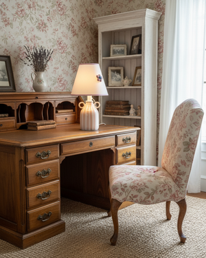Lime Twirl Table Lamp