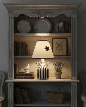 Lime Twirl Table Lamp