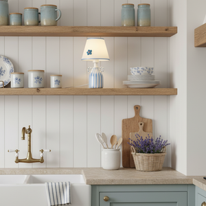 Lime Twirl Table Lamp