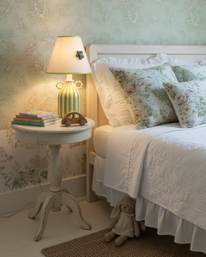 Lime Twirl Table Lamp