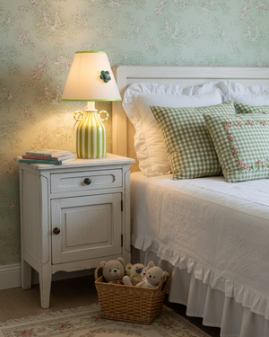 Lime Twirl Table Lamp