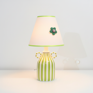 Lime Twirl Table Lamp