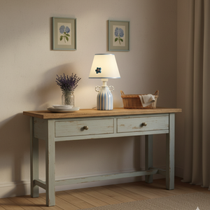 Lime Twirl Table Lamp