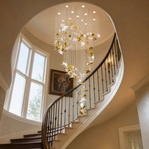 Linden Leaves Chandelier