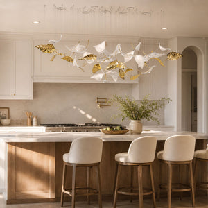 Linden Leaves Chandelier