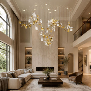 Linden Leaves Chandelier