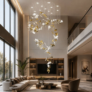 Linden Leaves Chandelier