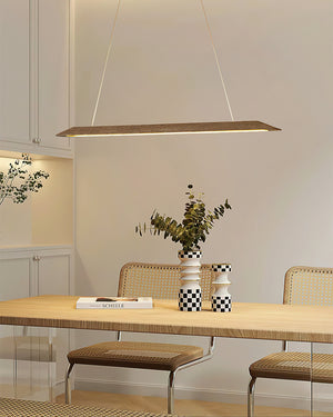 Linea Wood Chandelier