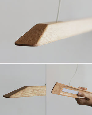 Linea Wood Chandelier