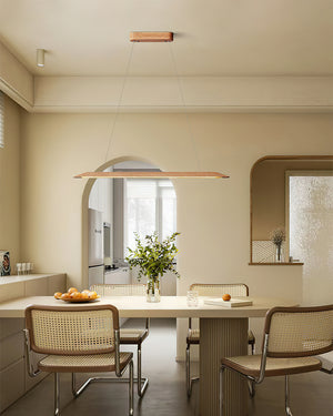 Linea Wood Chandelier