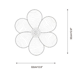 Linen Blossom Wall Lamp