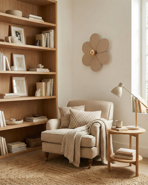 Linen Blossom Wall Lamp