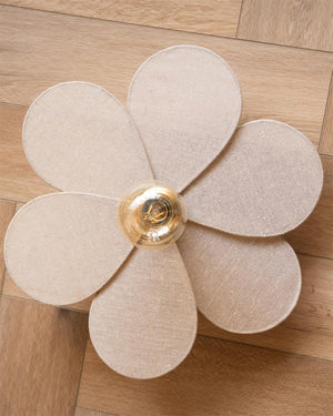 Linen Blossom Wall Lamp