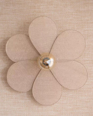 Linen Blossom Wall Lamp
