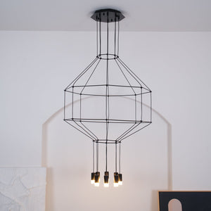Lattice Chandelier
