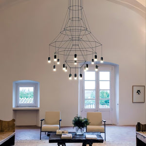 Lattice Chandelier