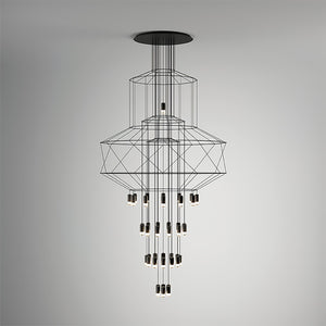 Lattice Chandelier