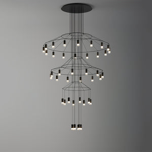 Lattice Chandelier