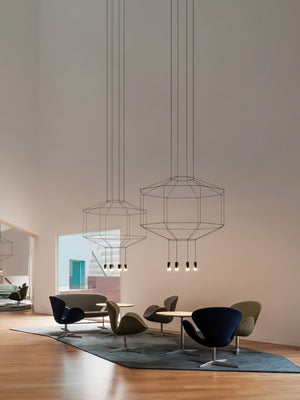 Lattice Chandelier